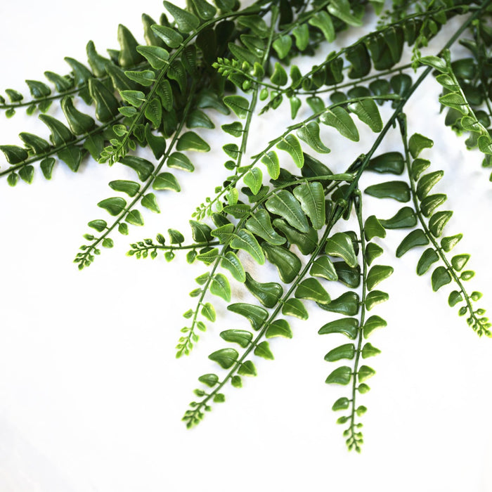 UV Resistant Dense Hanging Fern 90cm Set of 2