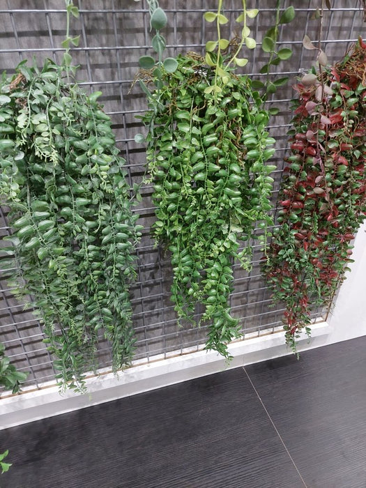 Fern Pond Hanging Bush Green 81cm Pack of 6
